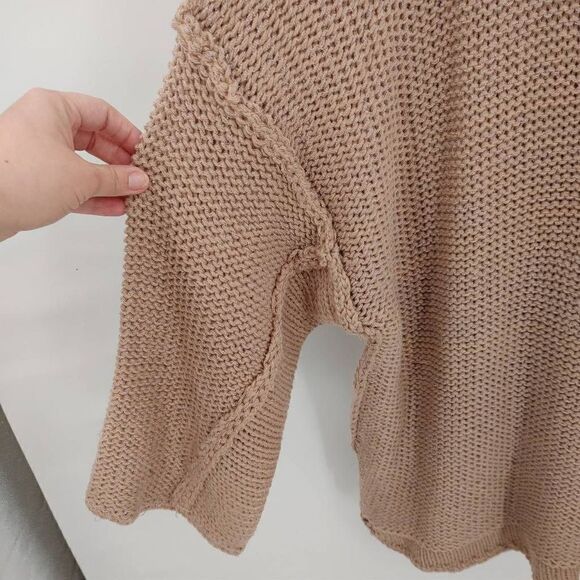 NWT Easel Los Angeles Plus Size 2X/3X Simple Answers Sweater Mauve.Armpit to ar - Picture 3 of 8